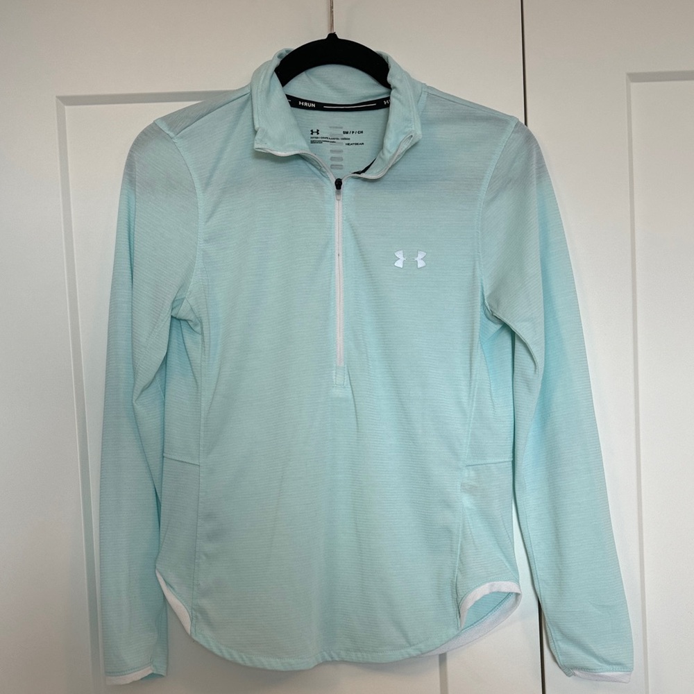 Under Armour Sky Blue Quarter-Zip Pullover
